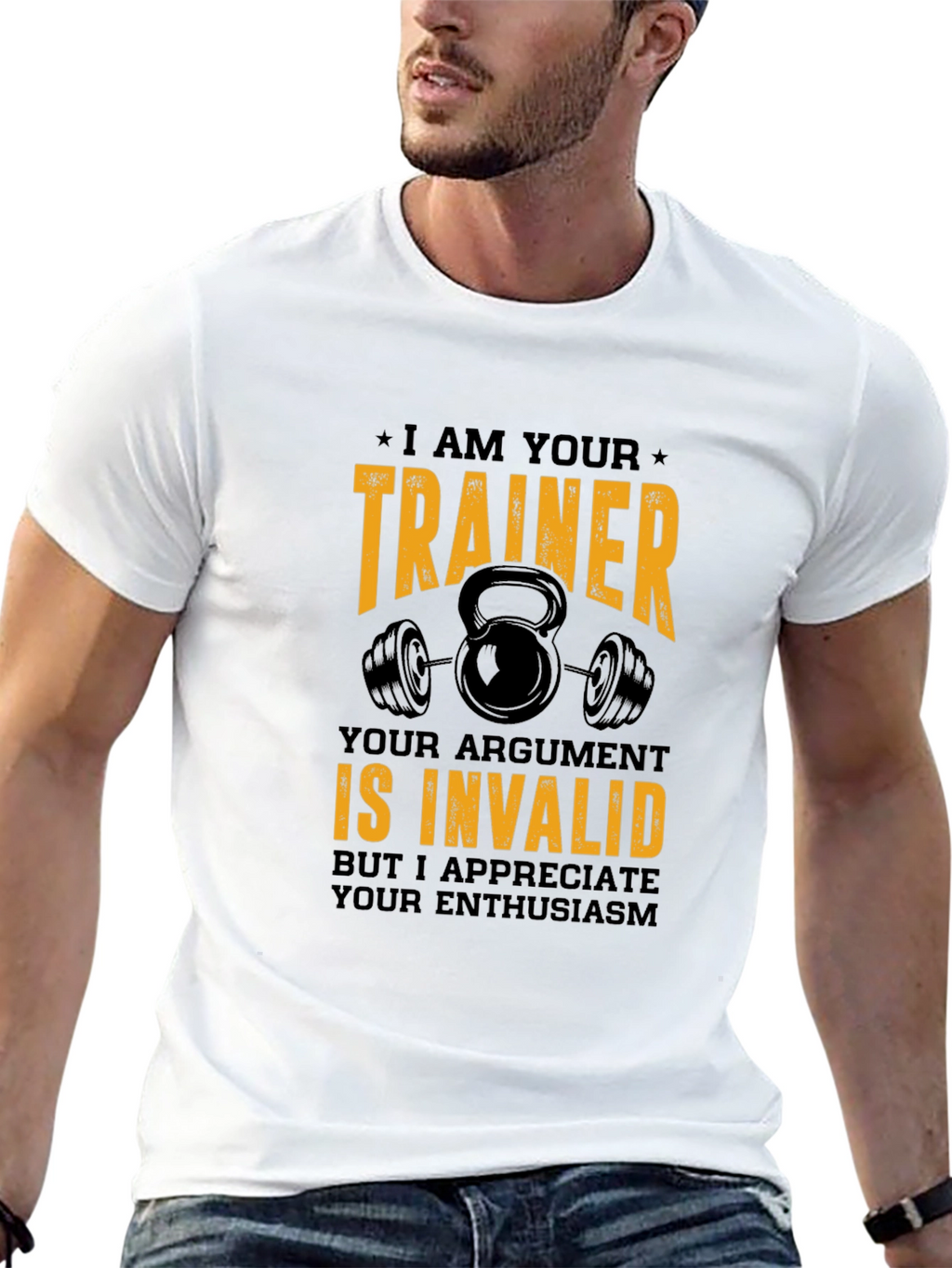 Trainer Argument Invalid T-Shirt Gym Apparel