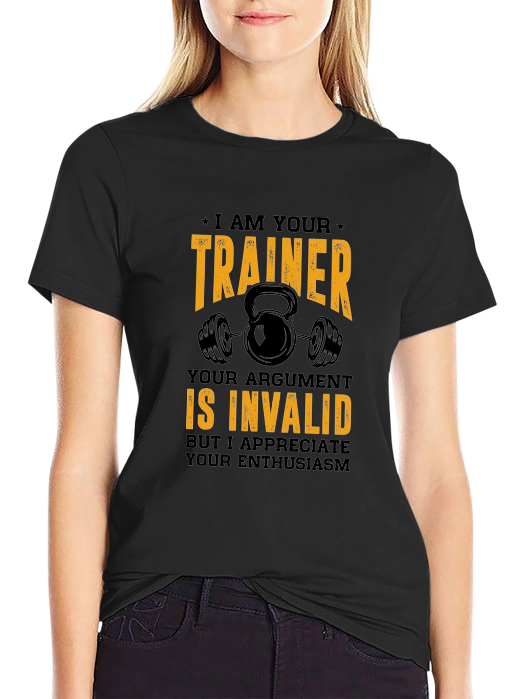 Trainer Argument Invalid T-Shirt Gym Apparel