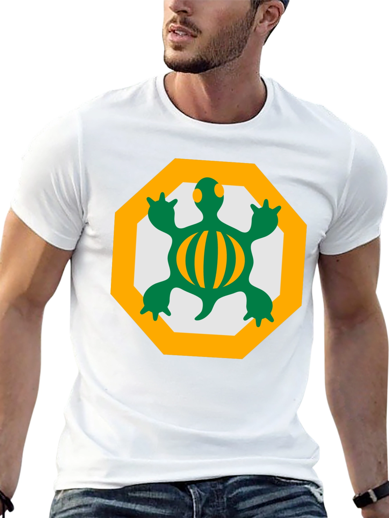 Adinkra Dwennimmen Turtle T-Shirt
