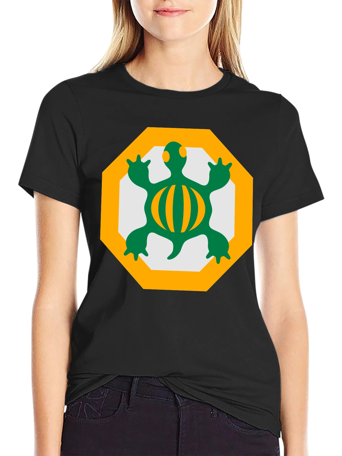 Adinkra Dwennimmen Turtle T-Shirt