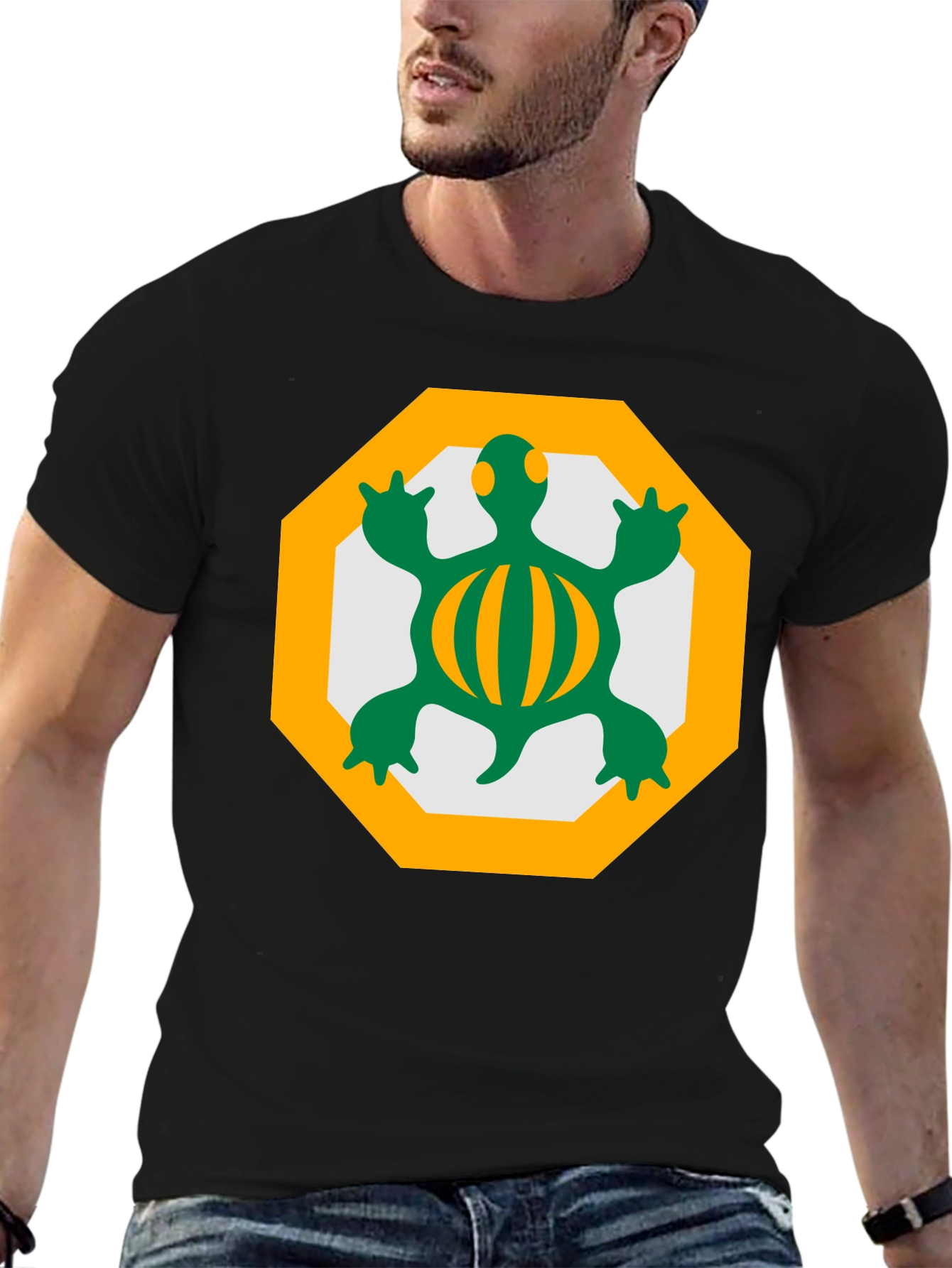 Adinkra Dwennimmen Turtle T-Shirt