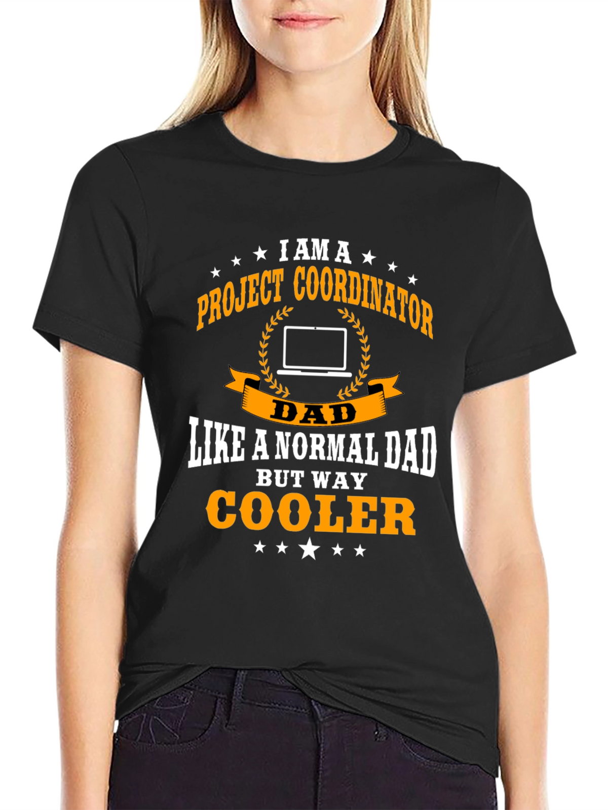 Project Coordinator Dad T-Shirt - Cooler Than Normal!