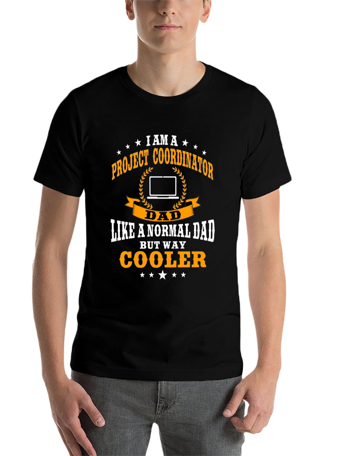 Project Coordinator Dad T-Shirt - Cooler Than Normal!