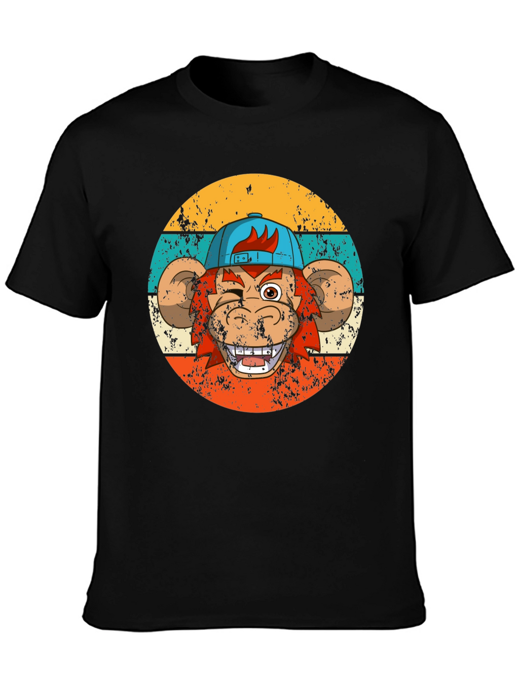 Retro Monkey Graphic Tee