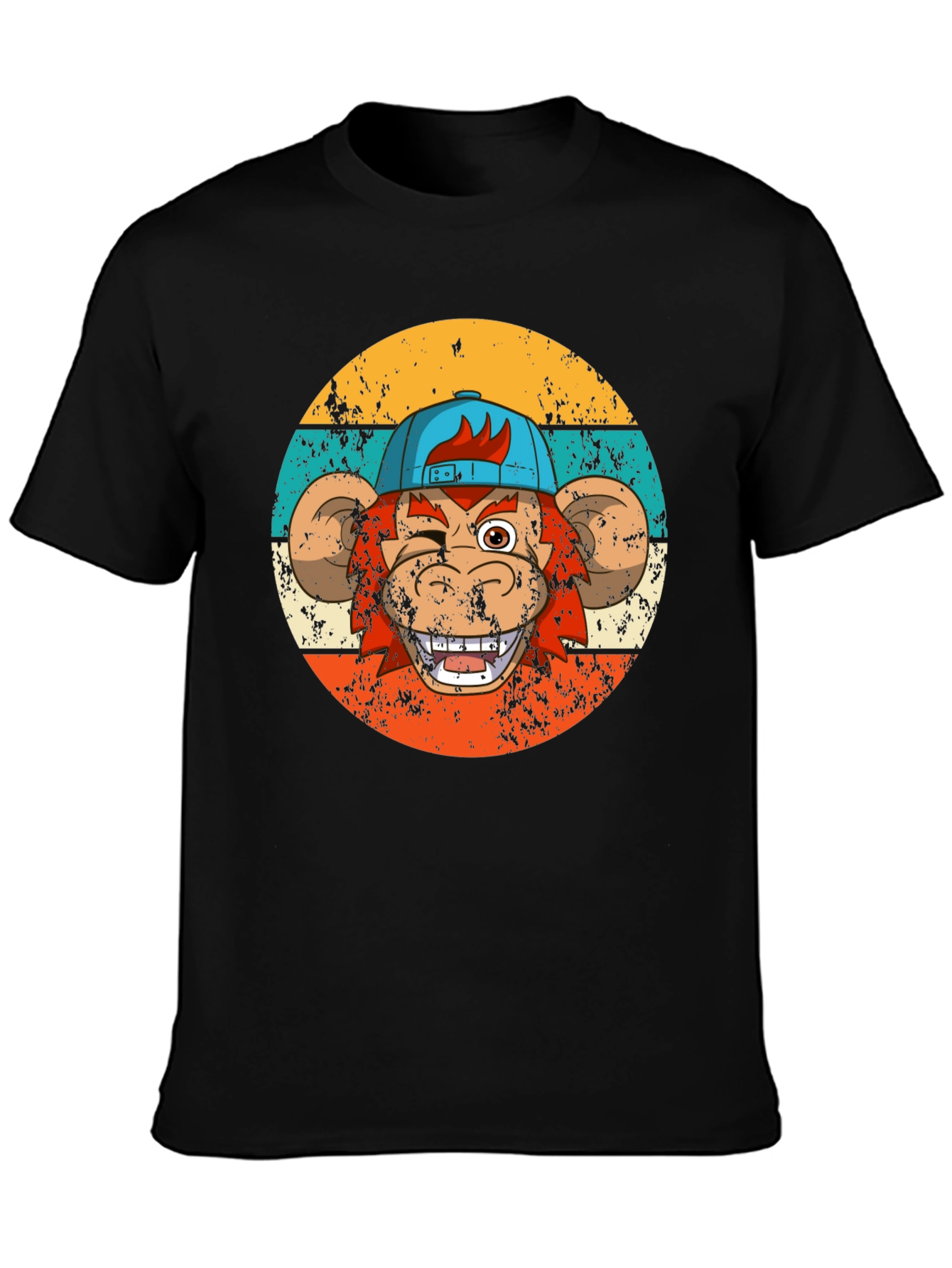 Retro Monkey Graphic Tee
