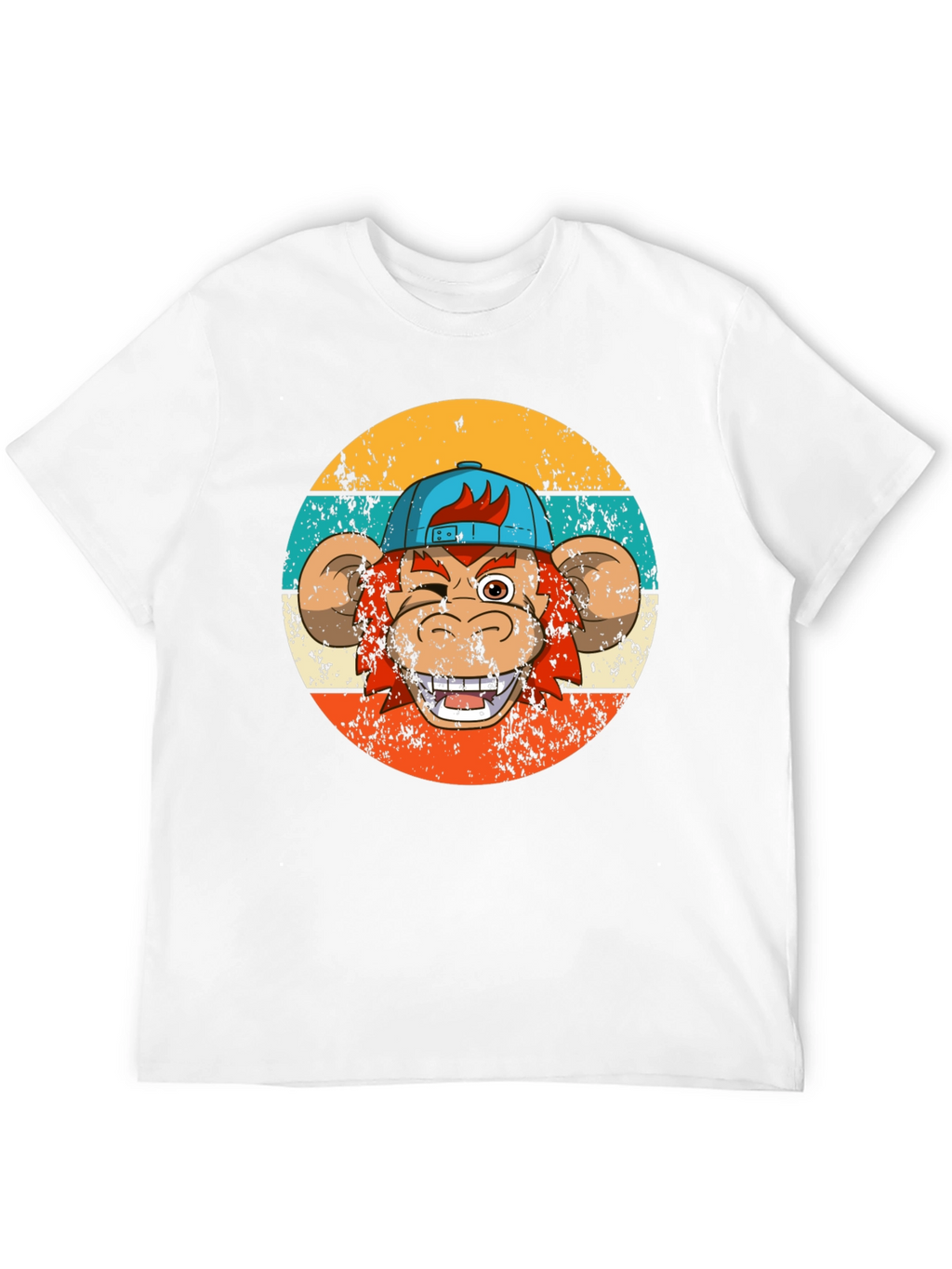 Retro Monkey Graphic Tee