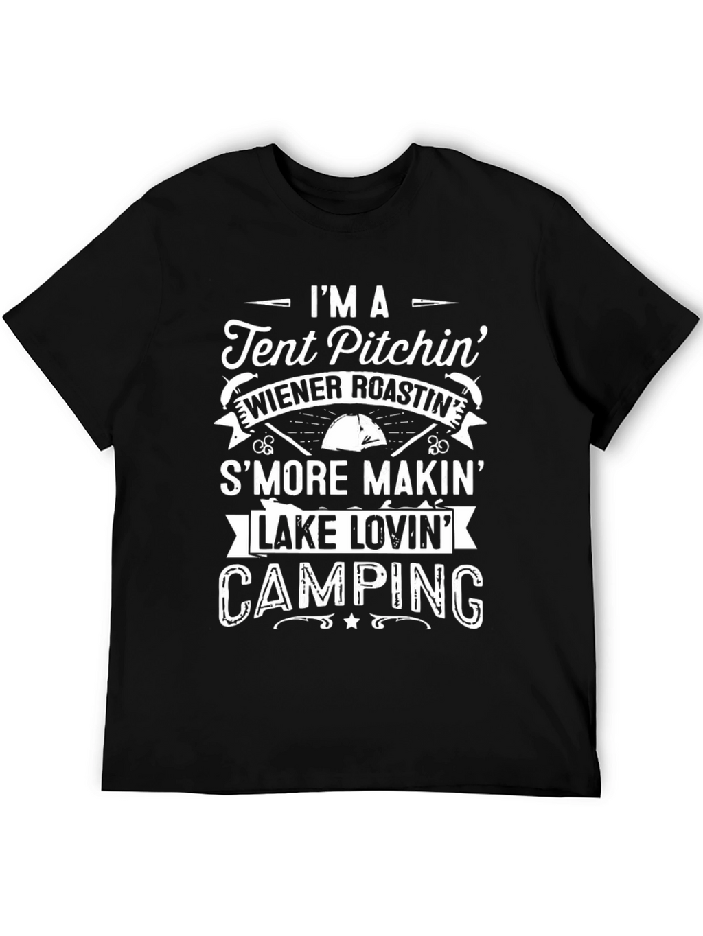 Camping Lover Graphic T-Shirt