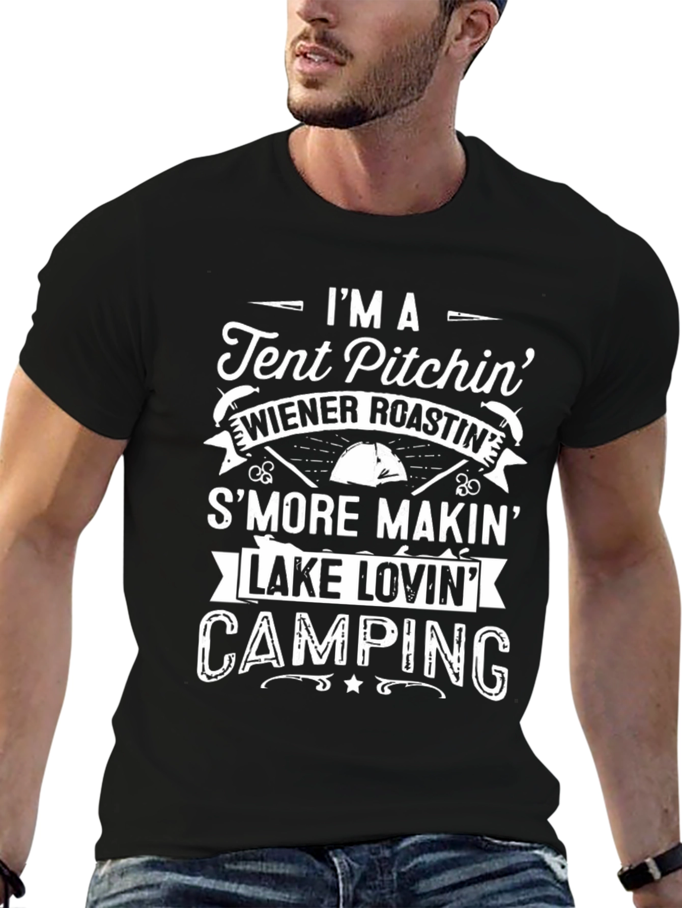 Camping Lover Graphic T-Shirt