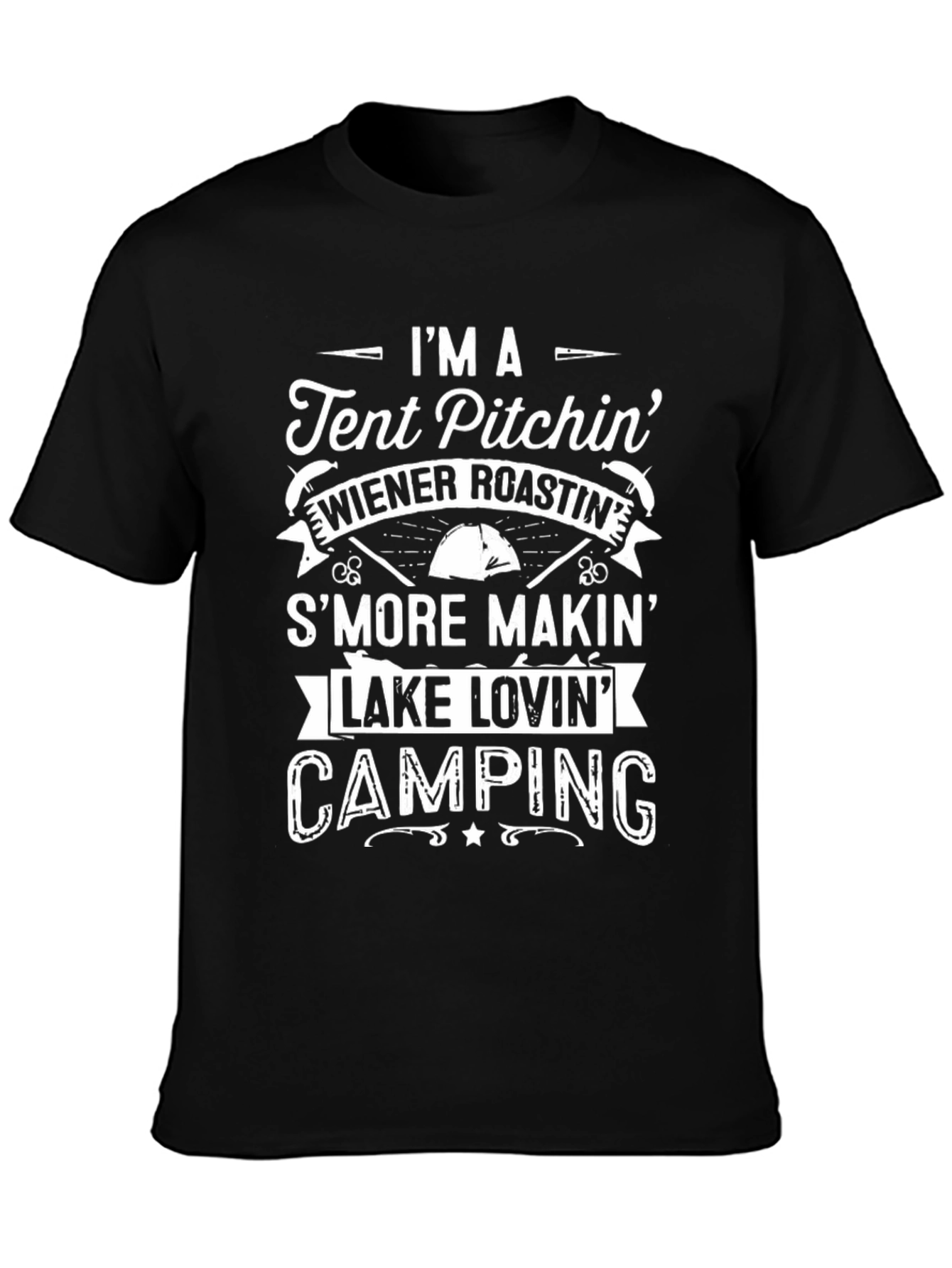 Camping Lover Graphic T-Shirt