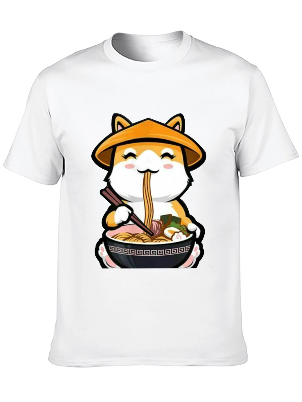 Ramen Shiba Inu T-Shirt - Cute Anime Dog