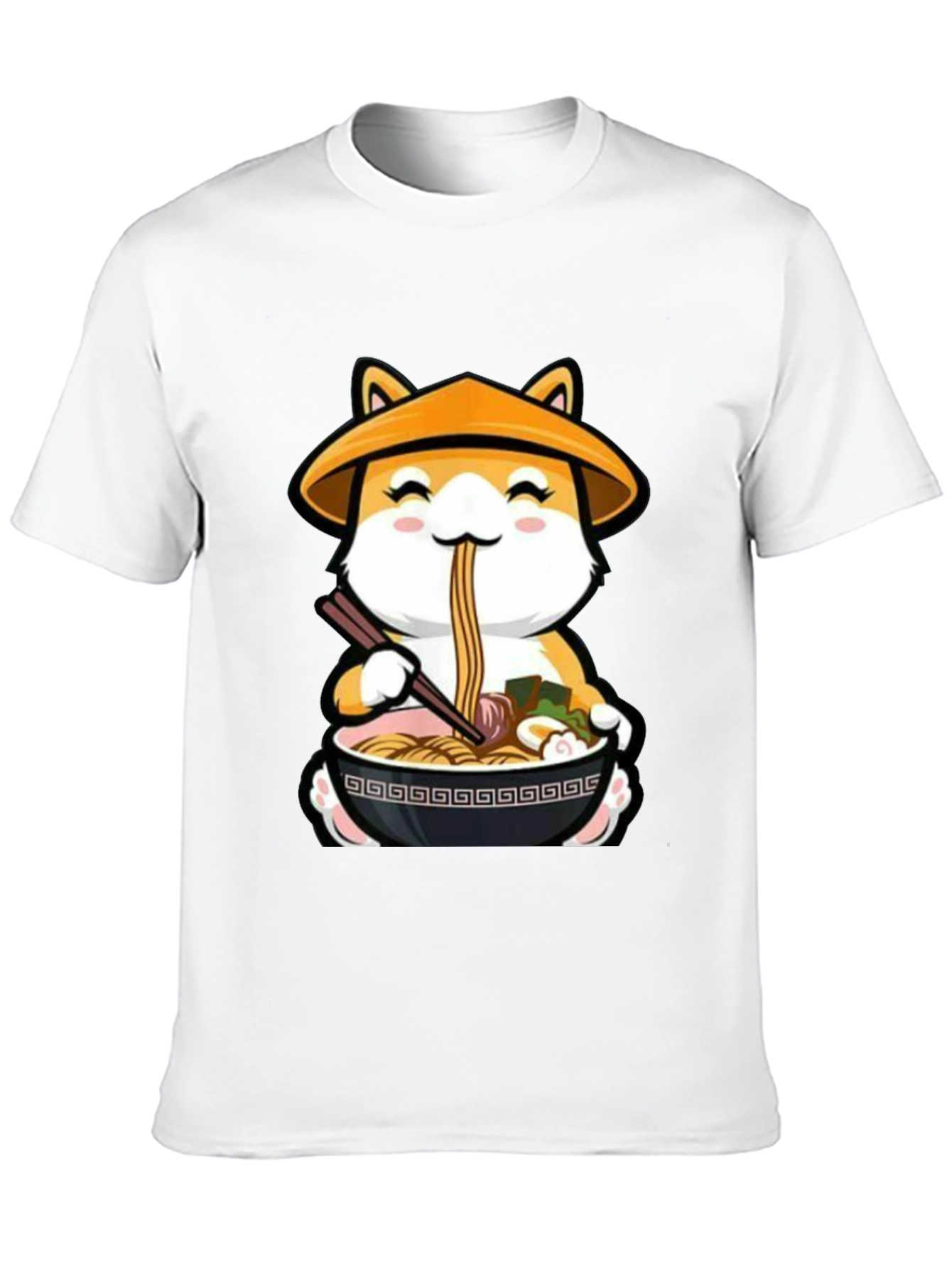 Ramen Shiba Inu T-Shirt - Cute Anime Dog