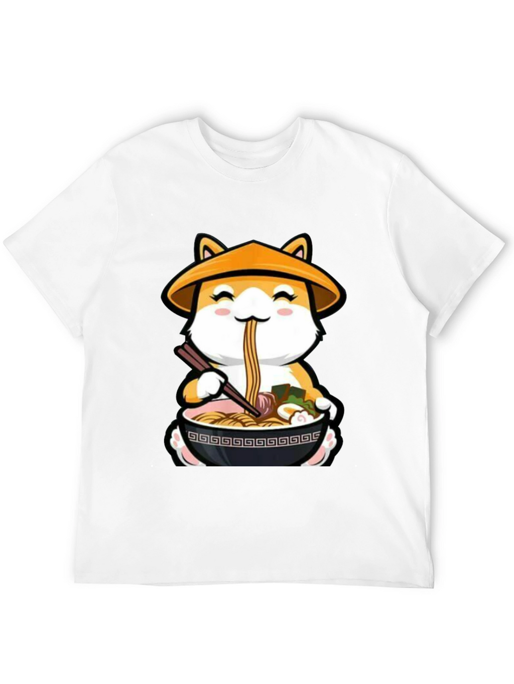 Ramen Shiba Inu T-Shirt - Cute Anime Dog