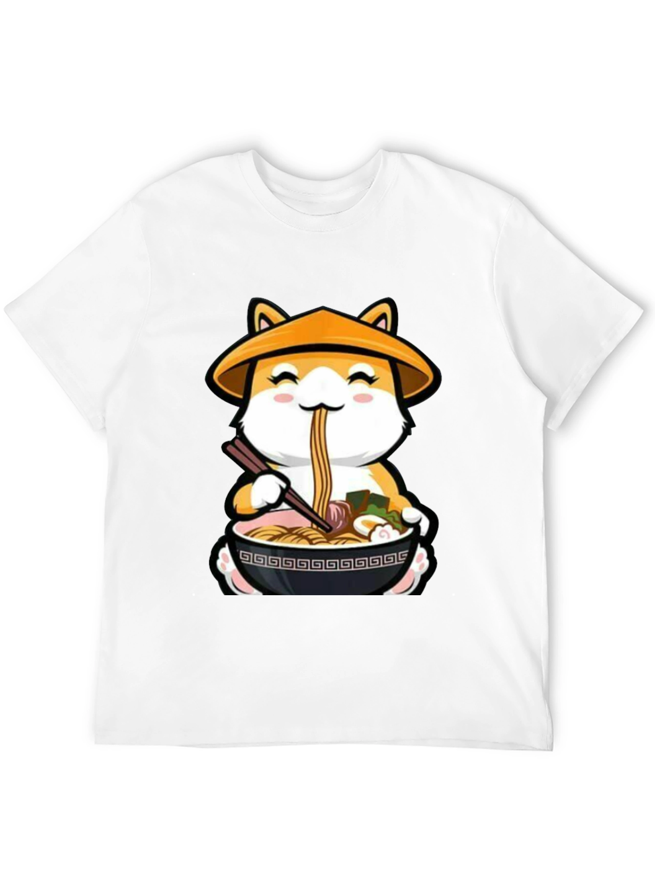 Ramen Shiba Inu T-Shirt - Cute Anime Dog