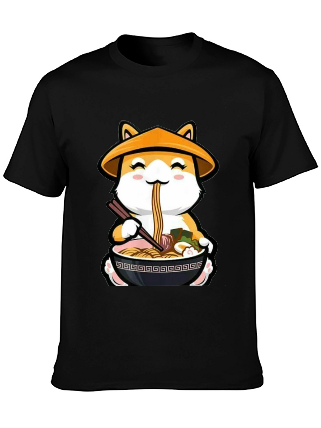 Ramen Shiba Inu T-Shirt - Cute Anime Dog