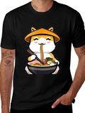 Ramen Shiba Inu T-Shirt - Cute Anime Dog