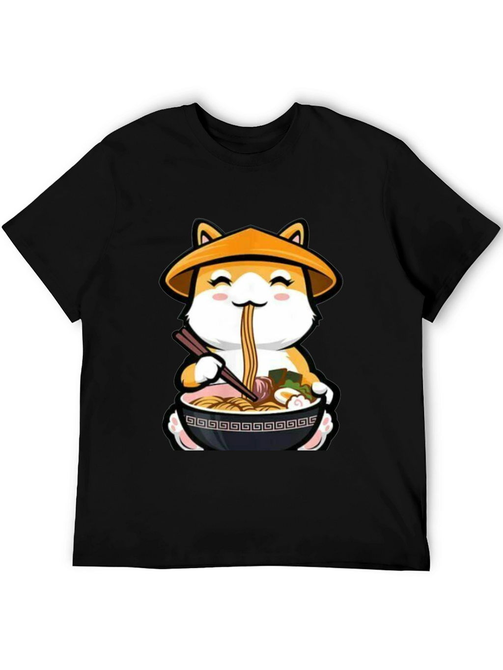 Ramen Shiba Inu T-Shirt - Cute Anime Dog