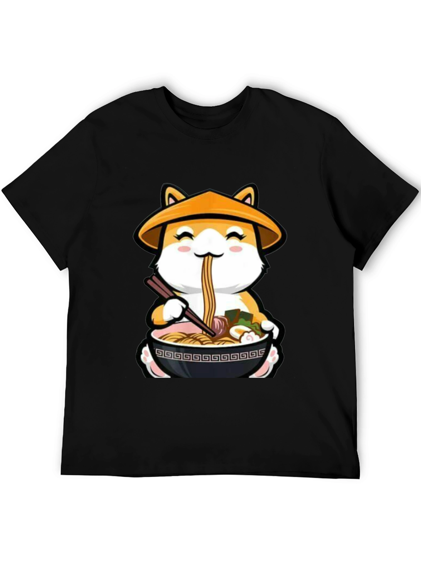 Ramen Shiba Inu T-Shirt - Cute Anime Dog