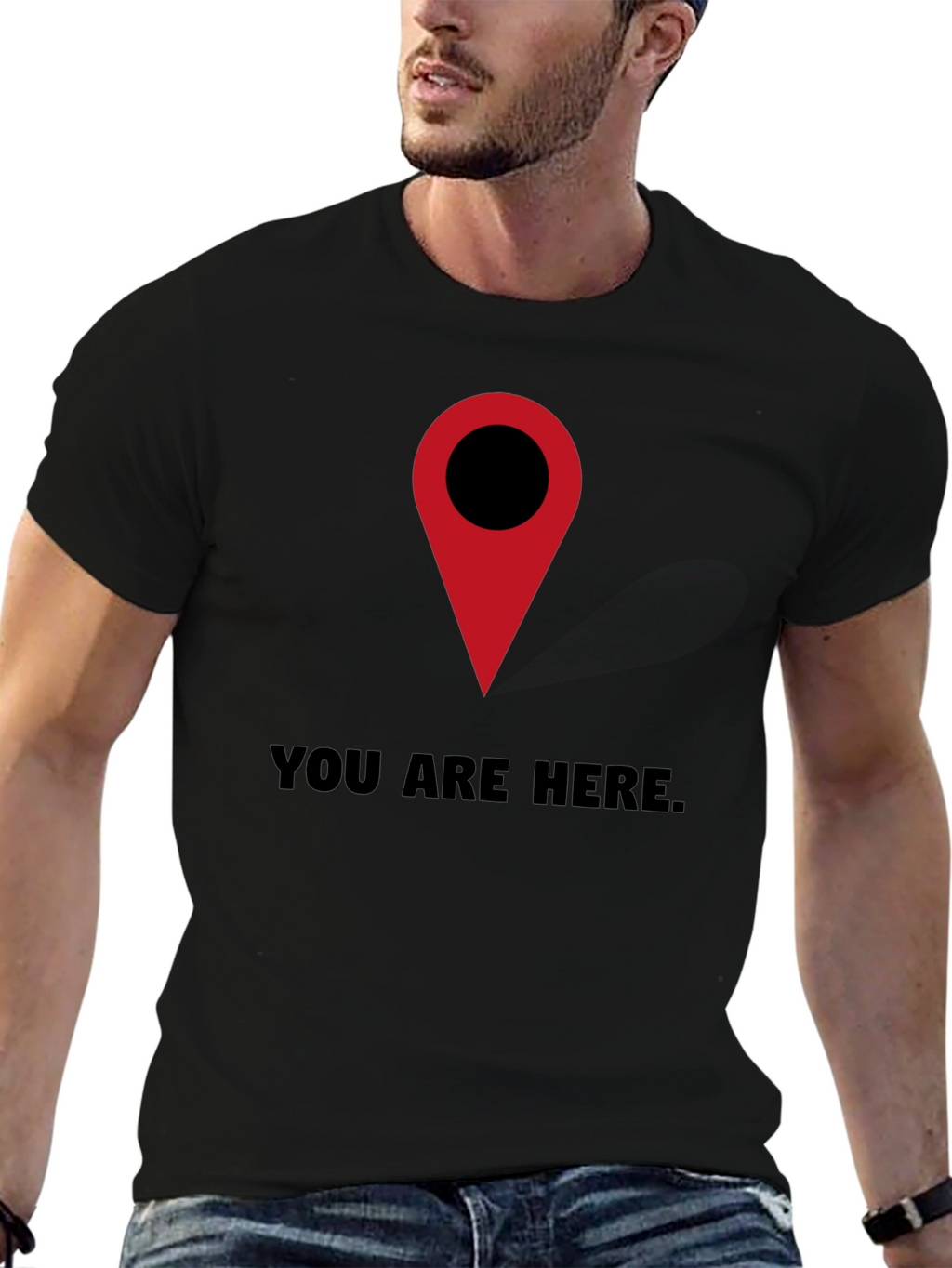You Are Here Graphic T-Shirt