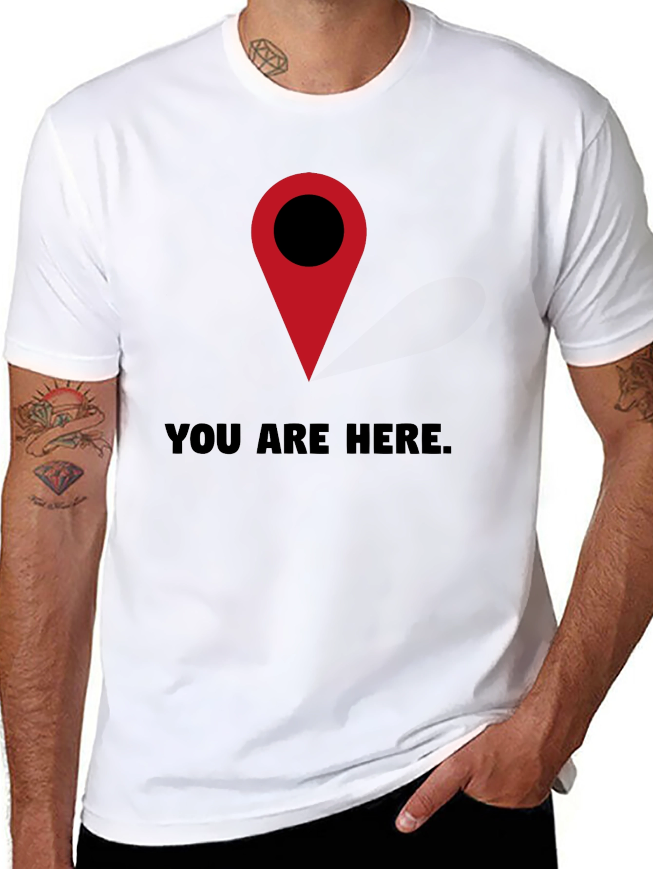 You Are Here Graphic T-Shirt