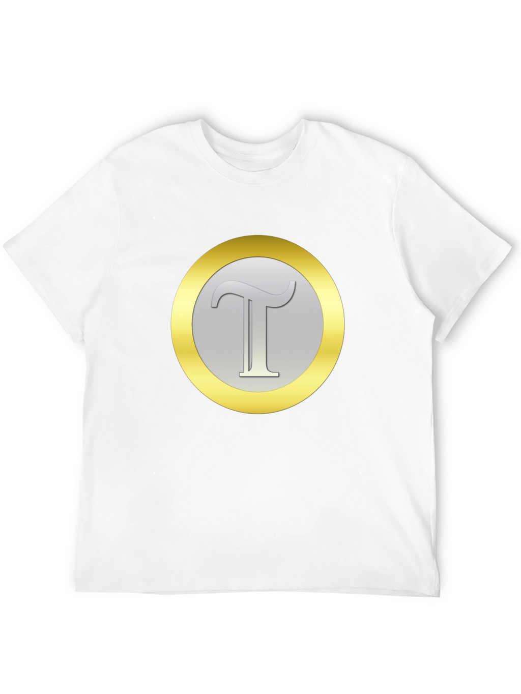 Letter T Graphic Tee - Classic Black Cotton