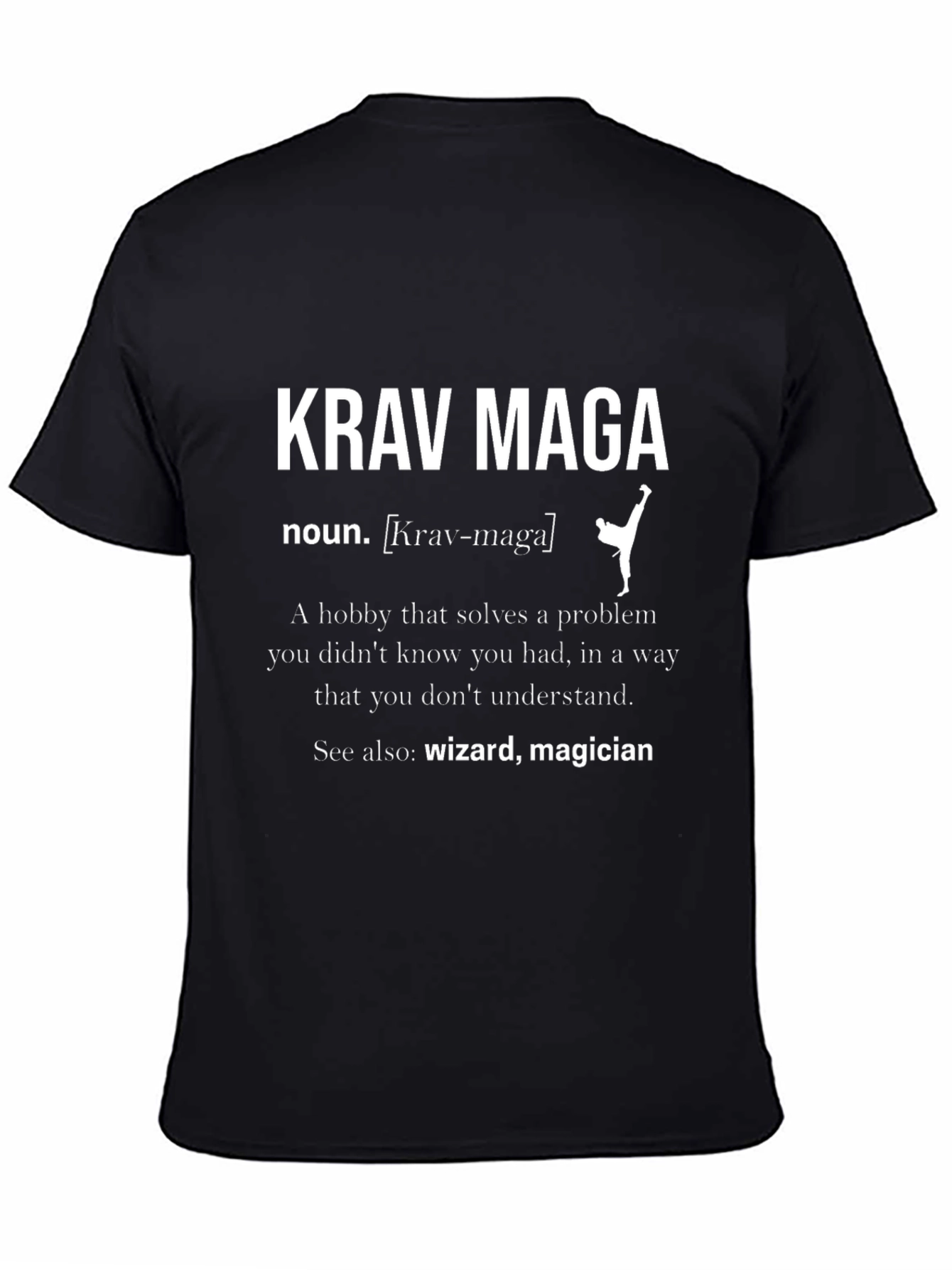 Krav Maga Definition T-Shirt: Martial Arts Humor