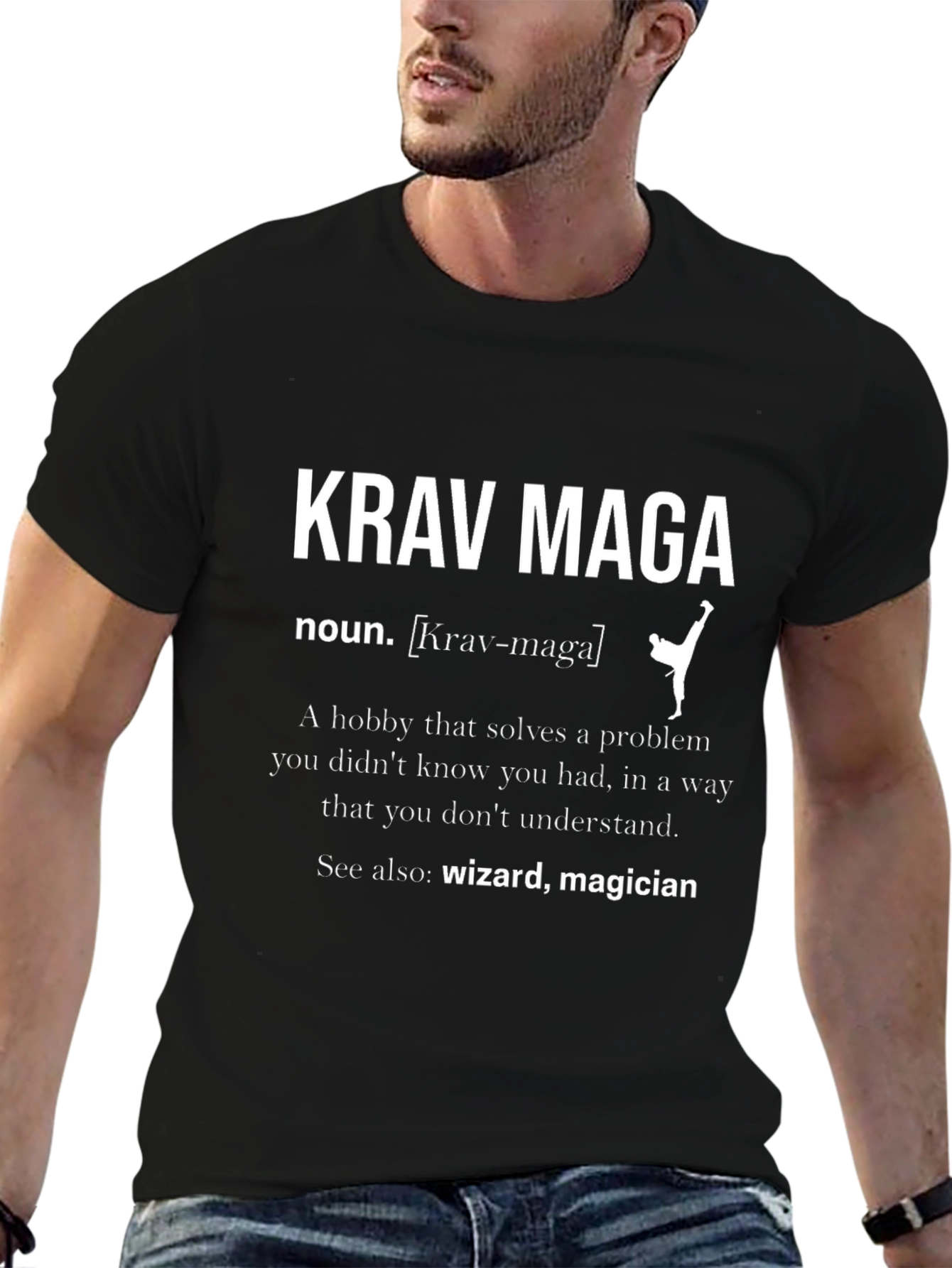 Krav Maga Definition T-Shirt: Martial Arts Humor