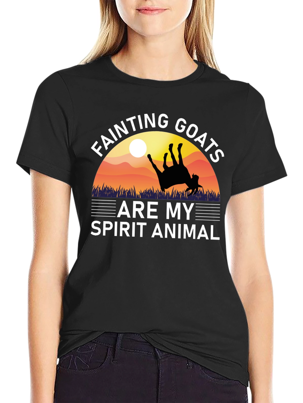 Fainting Goats Spirit Animal T-Shirt
