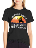 Fainting Goats Spirit Animal T-Shirt