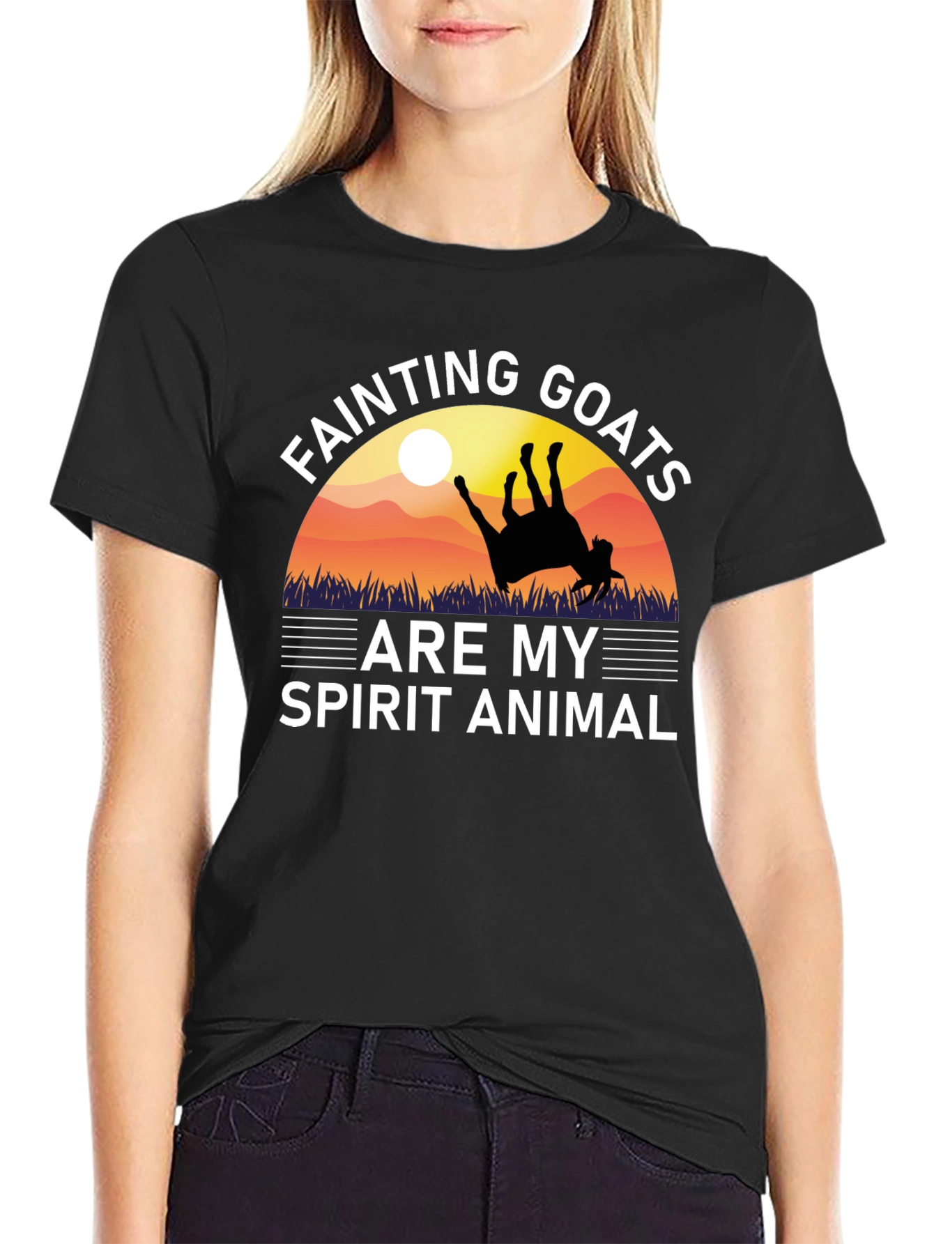 Fainting Goats Spirit Animal T-Shirt