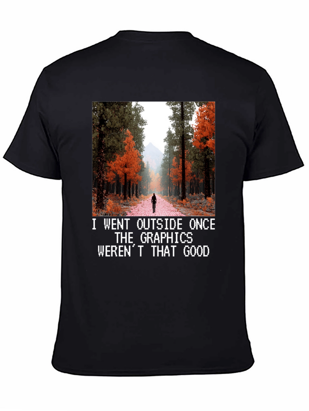 I Went Outside Graphics Tee