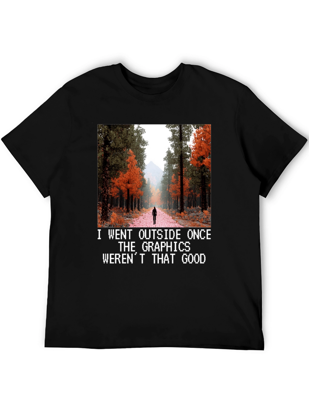 I Went Outside Graphics Tee
