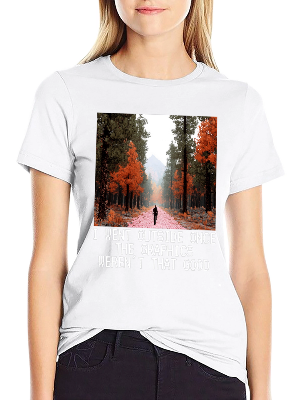 I Went Outside Graphics Tee