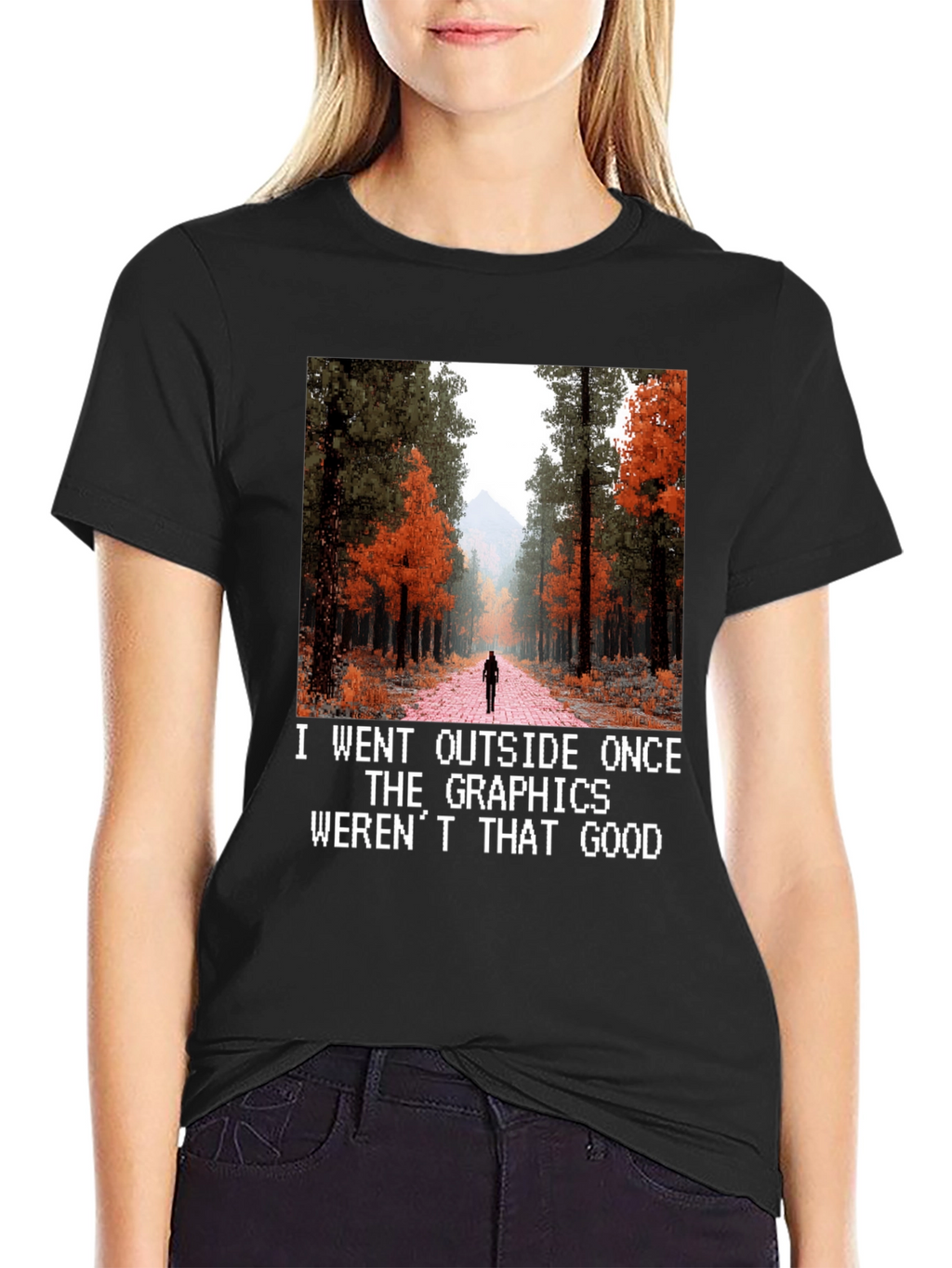 I Went Outside Graphics Tee