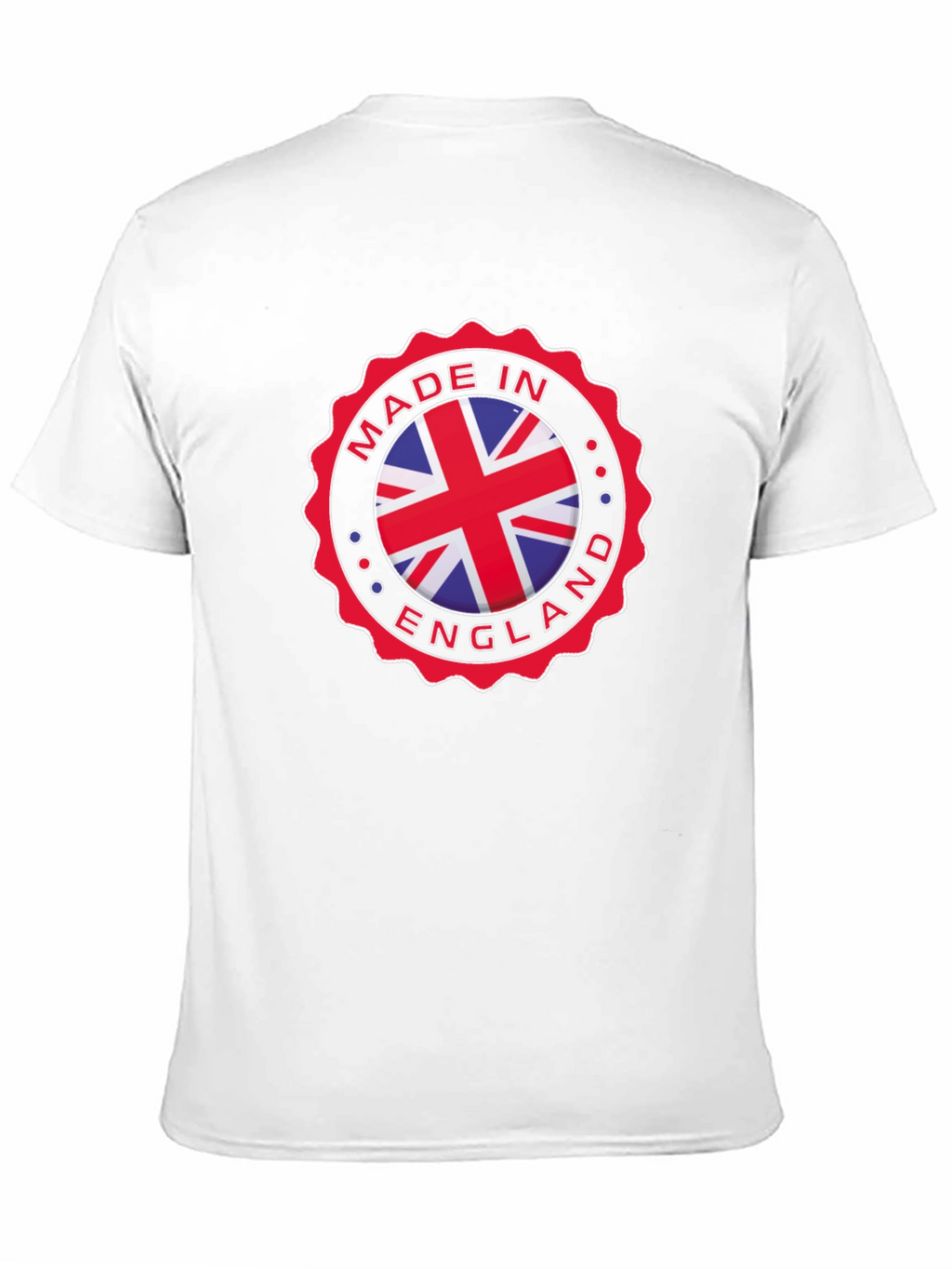 Made in England Graphic T-Shirt - Black Cotton Tee