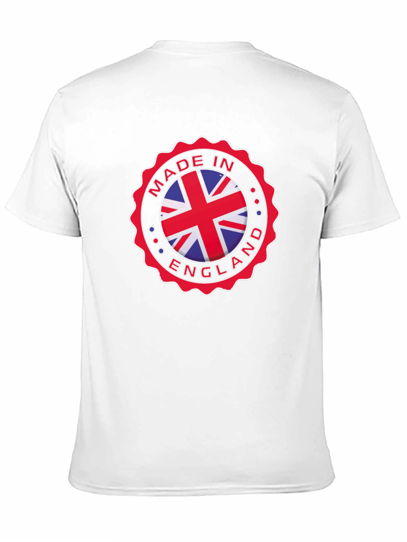 Made in England Graphic T-Shirt - Black Cotton Tee