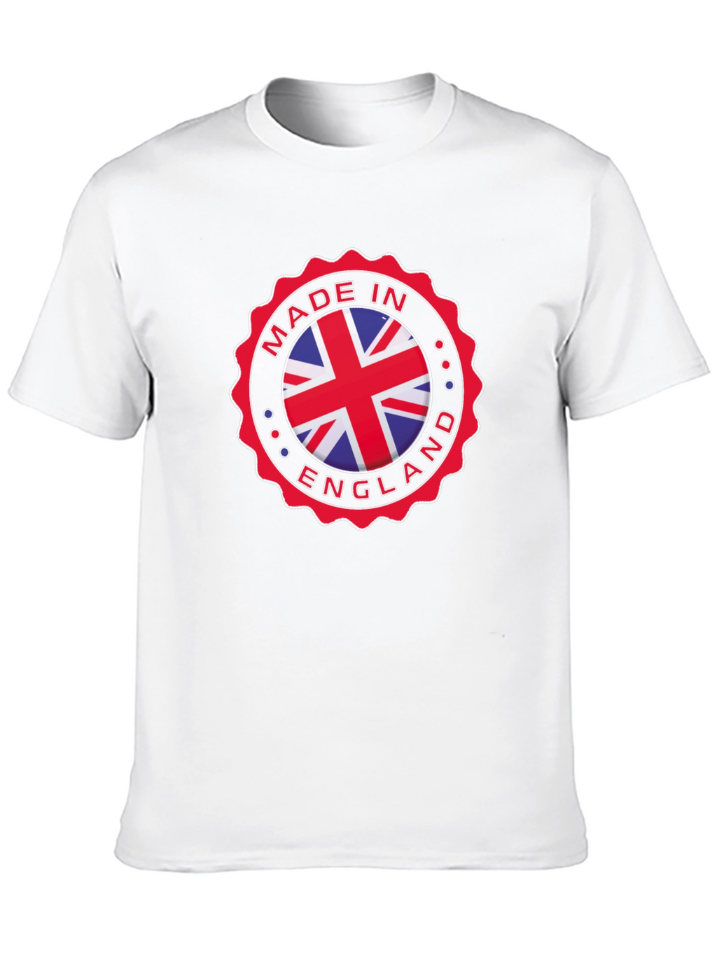 Made in England Graphic T-Shirt - Black Cotton Tee
