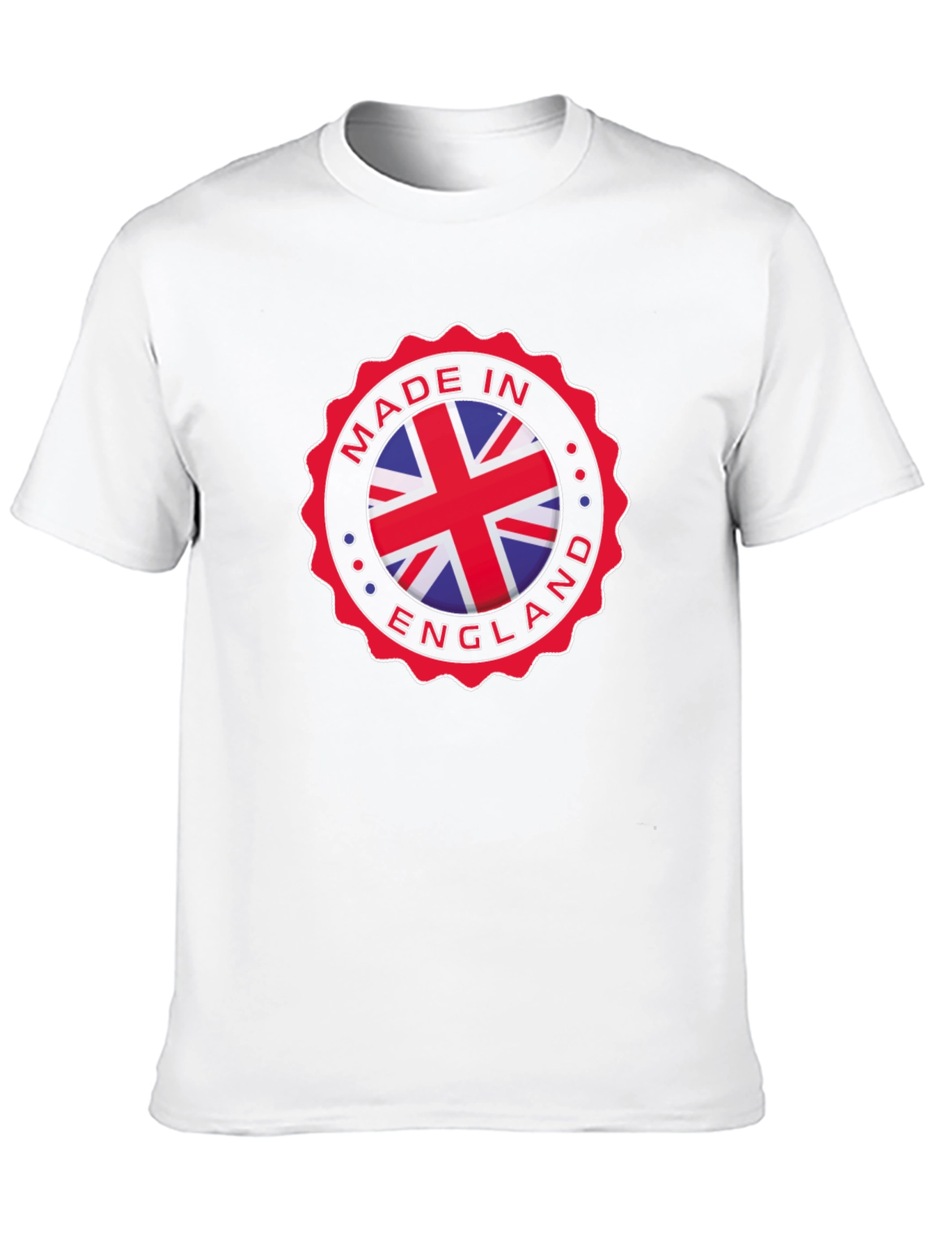 Made in England Graphic T-Shirt - Black Cotton Tee