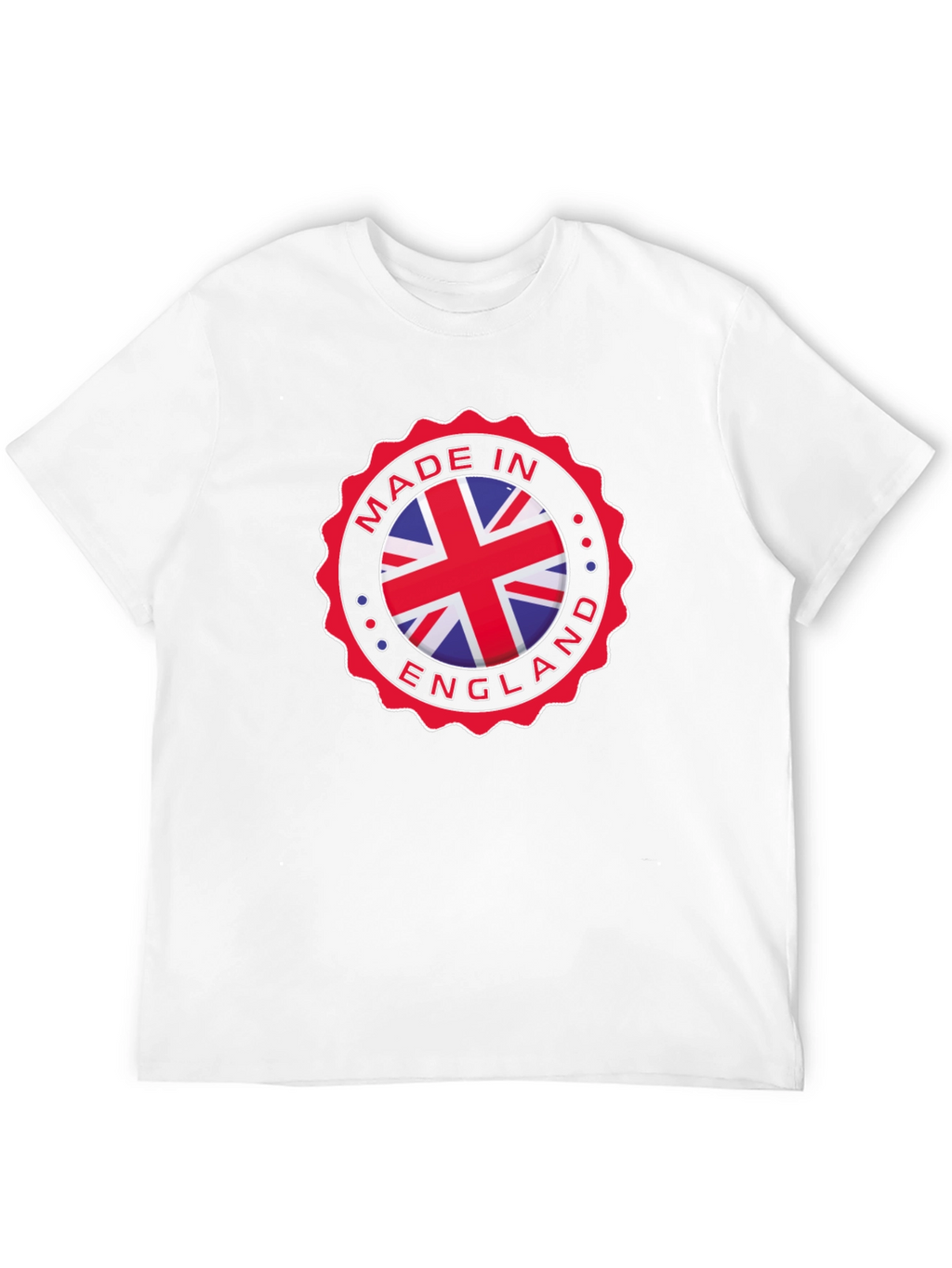 Made in England Graphic T-Shirt - Black Cotton Tee