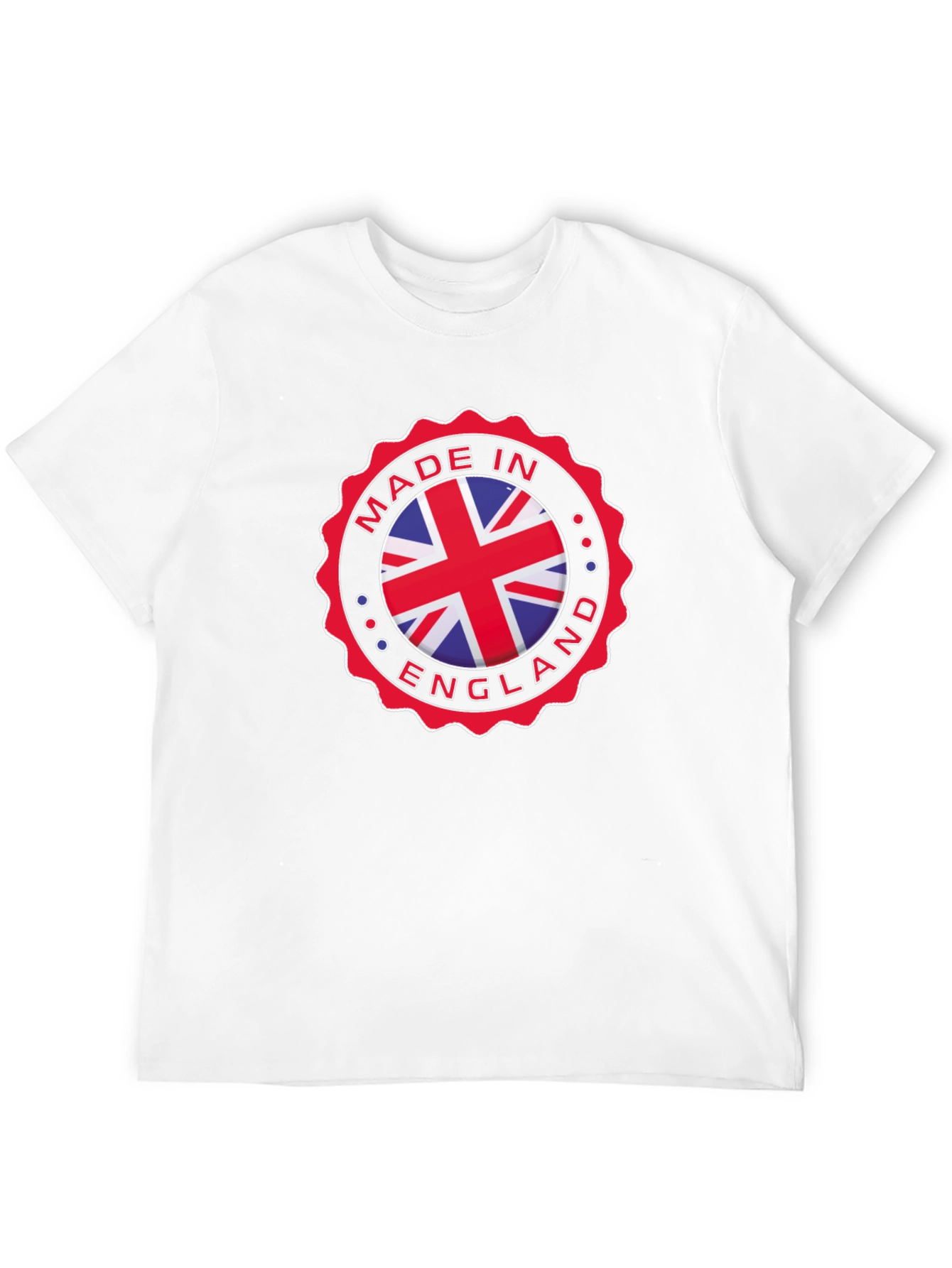 Made in England Graphic T-Shirt - Black Cotton Tee