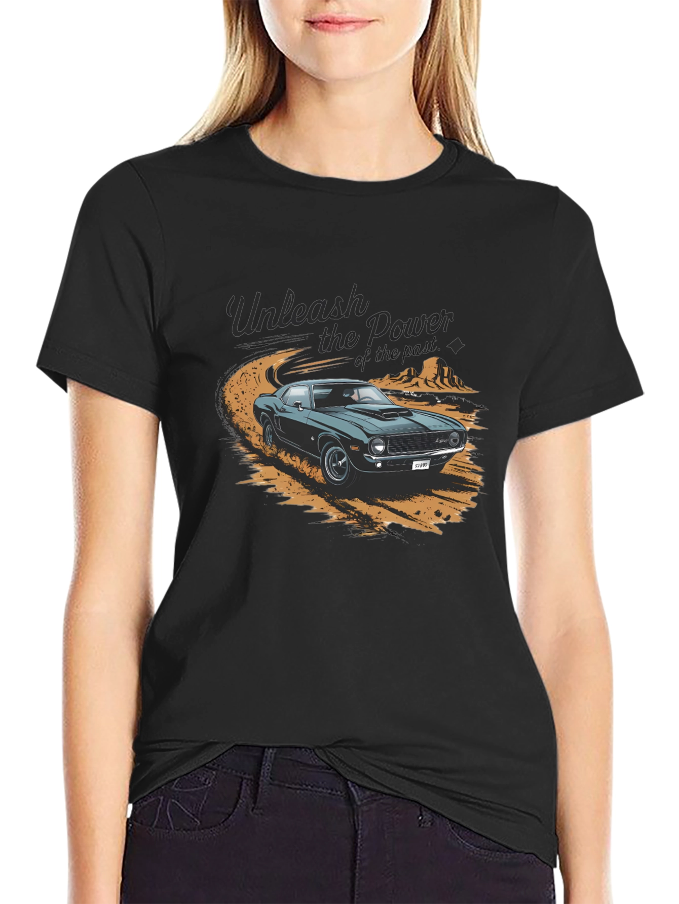 Unleash the Power Car Graphic T-Shirt