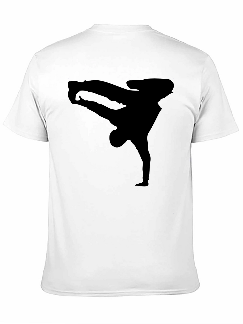 Breakdance Silhouette Black T-Shirt