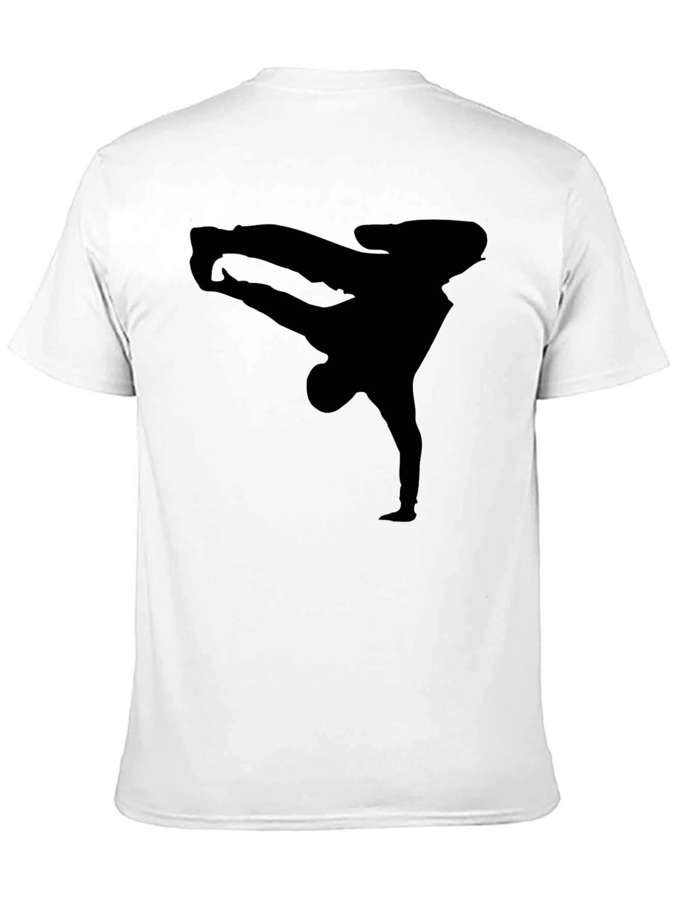 Breakdance Silhouette Black T-Shirt