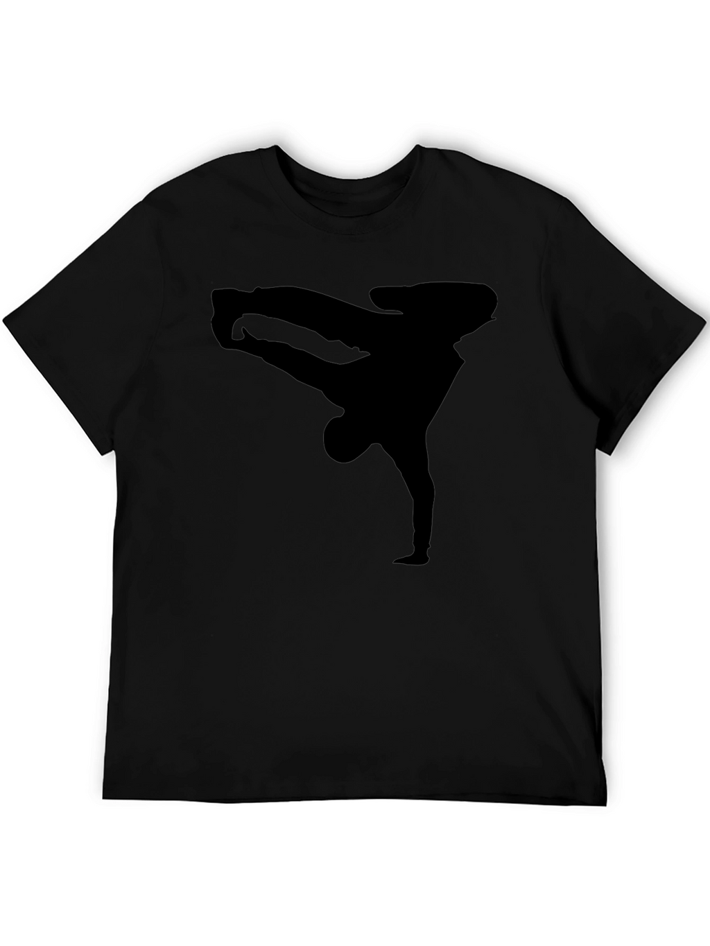 Breakdance Silhouette Black T-Shirt
