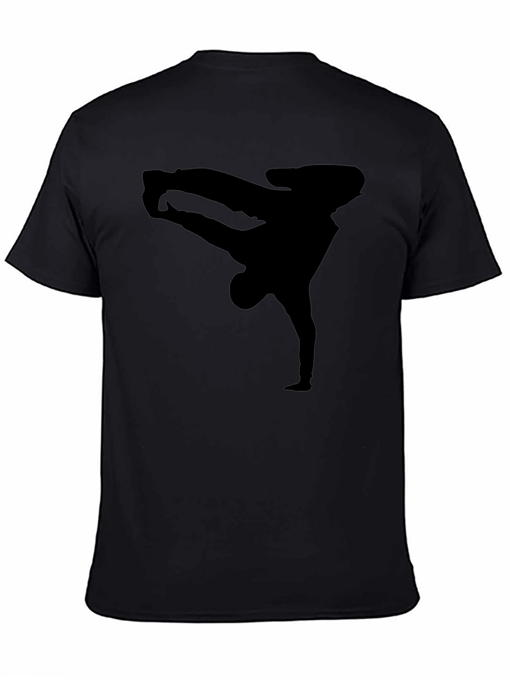 Breakdance Silhouette Black T-Shirt