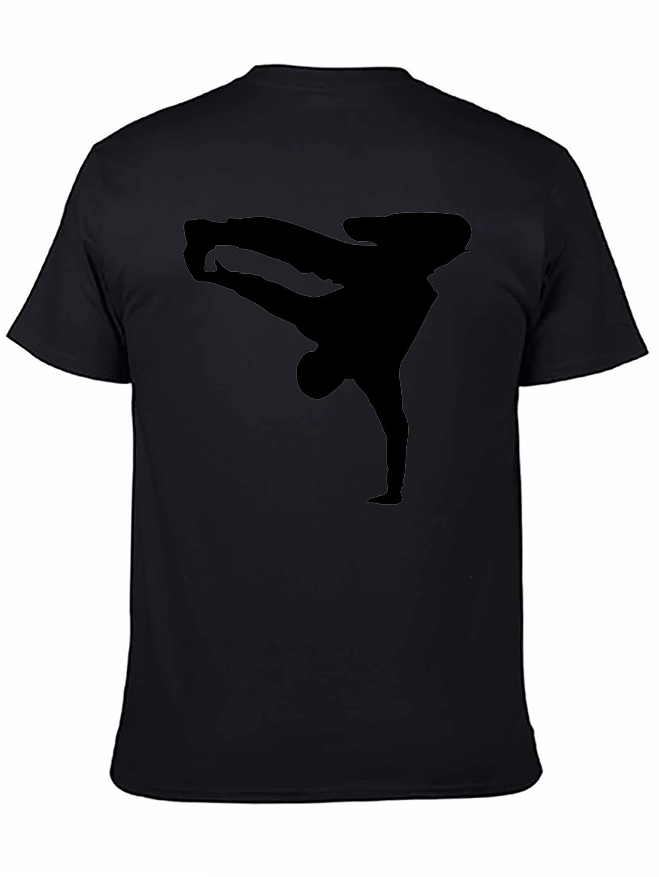Breakdance Silhouette Black T-Shirt
