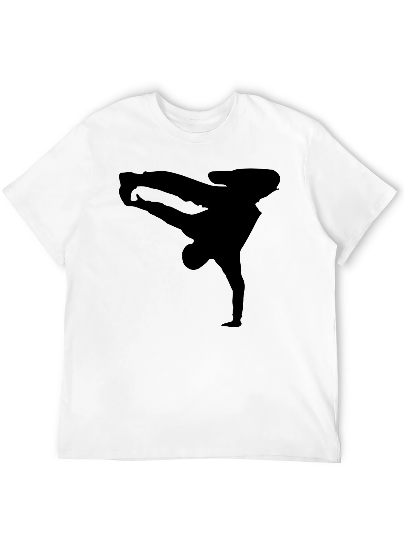 Breakdance Silhouette Black T-Shirt
