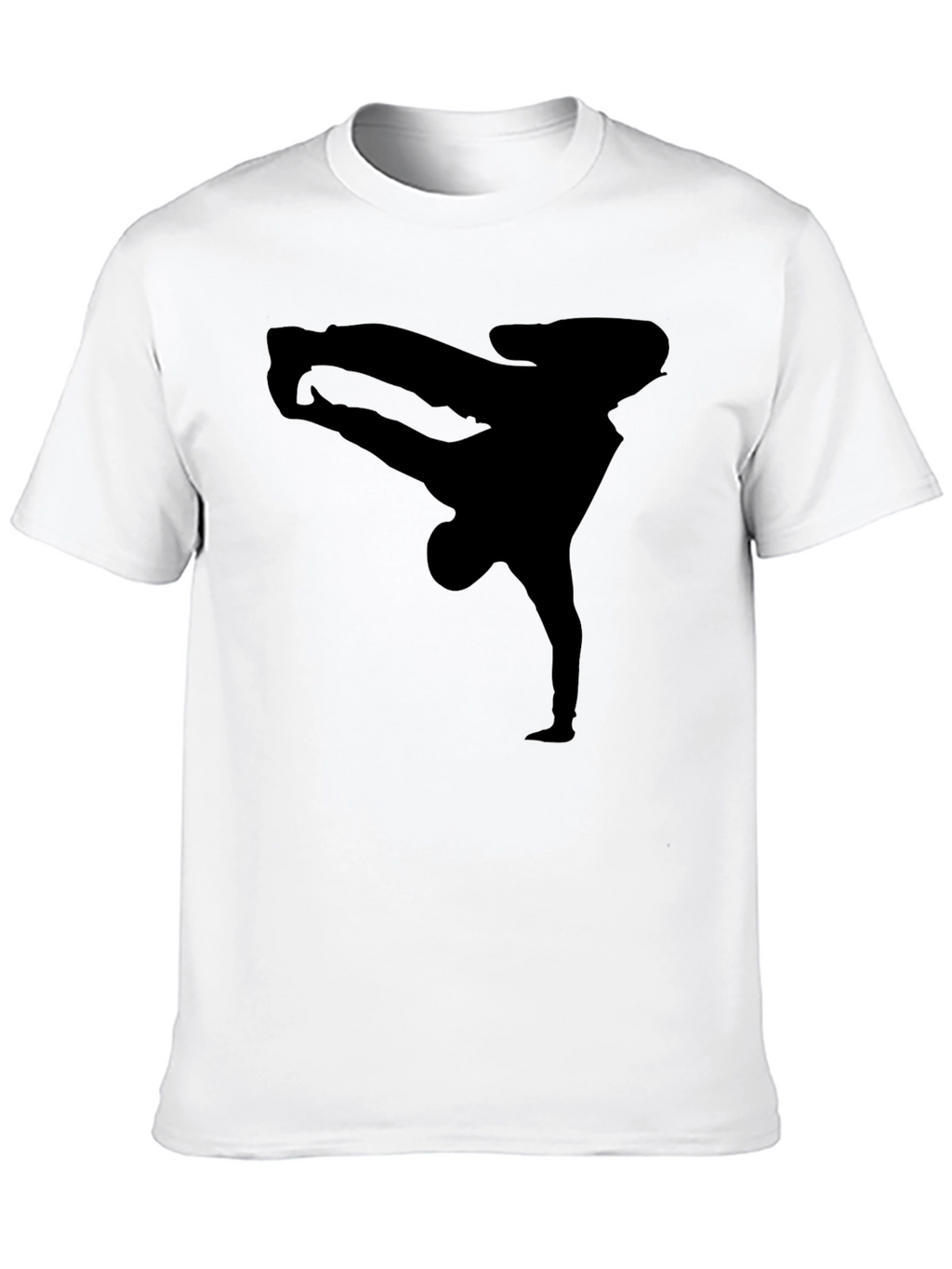 Breakdance Silhouette Black T-Shirt