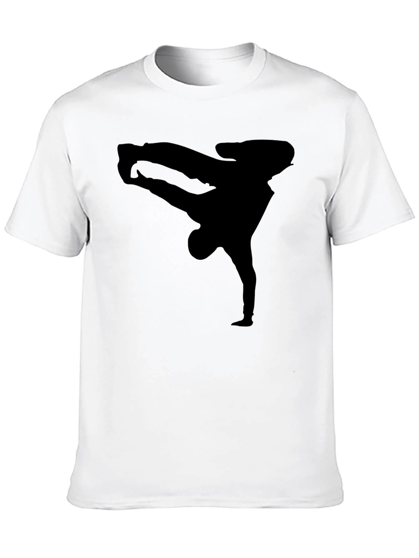 Breakdance Silhouette Black T-Shirt