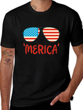 Patriotic Merica Sunglasses T-Shirt