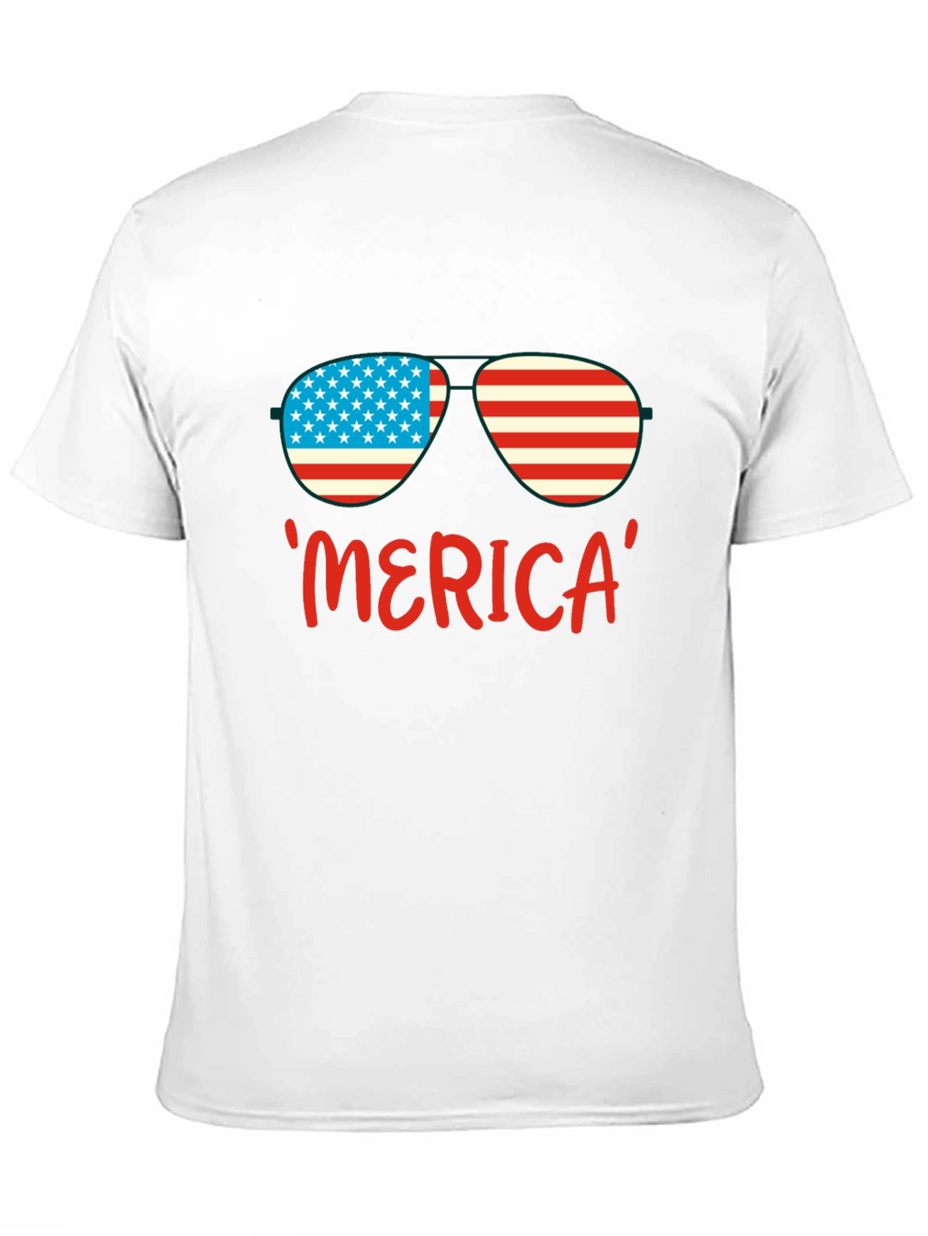 Patriotic Merica Sunglasses T-Shirt